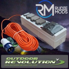 Mobile Mains Power Unit USB 18m Cable